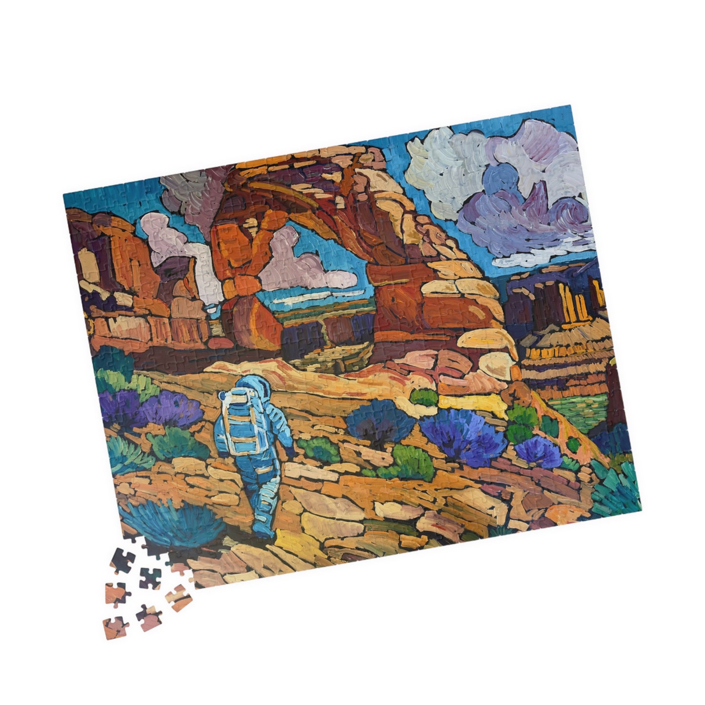 Astronaut Alice Explores Arches Puzzle (252, 500, 1014-piece)