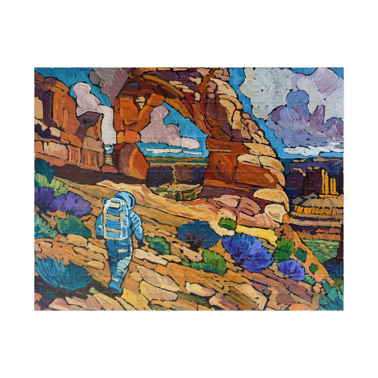 Astronaut Alice Explores Arches Puzzle (252, 500, 1014-piece)