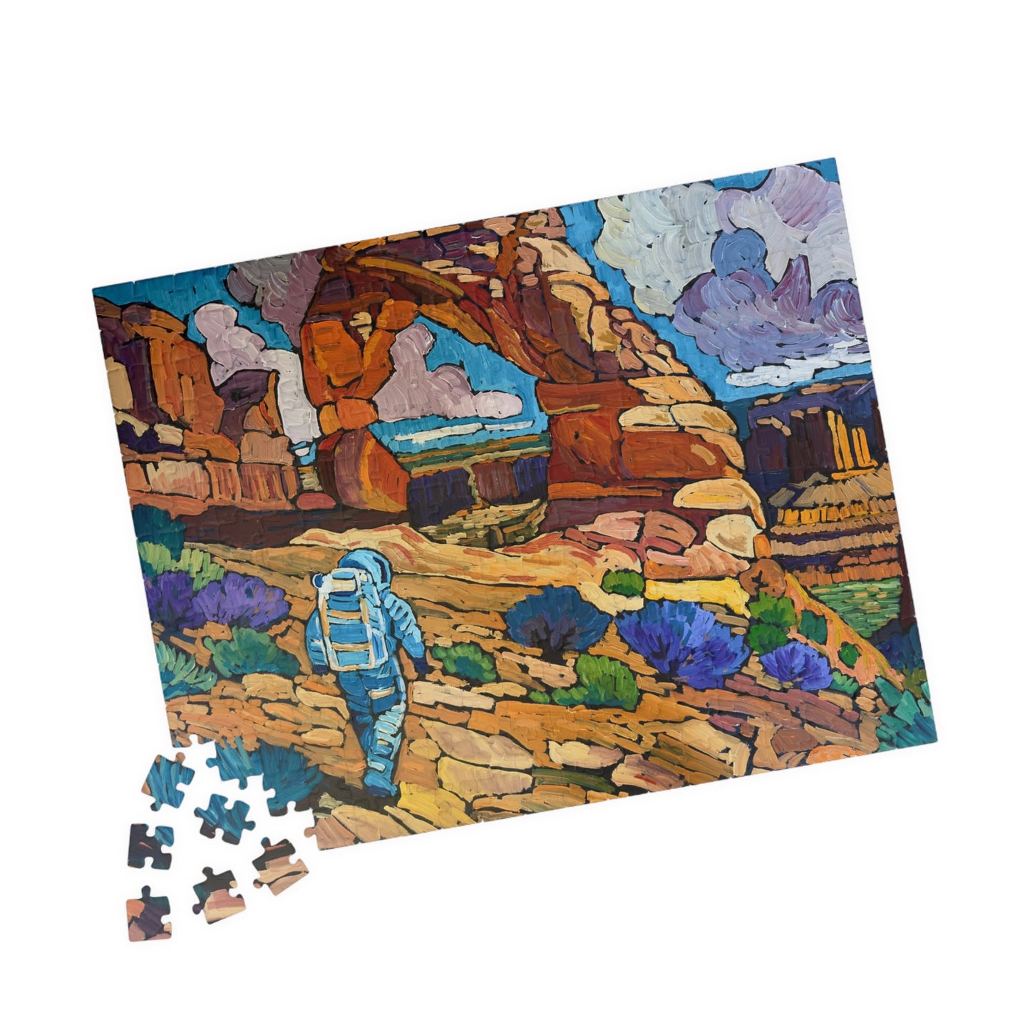 Astronaut Alice Explores Arches Puzzle (252, 500, 1014-piece)