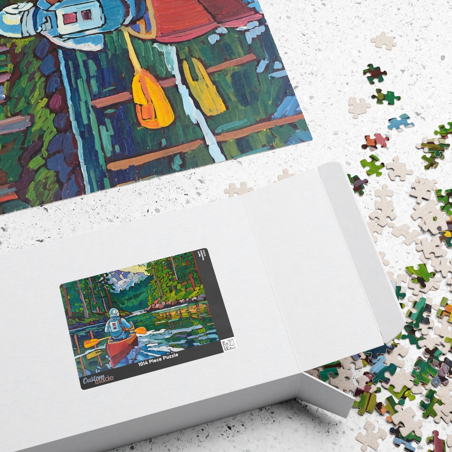 Astronaut Alice Explores Olympic Puzzle (252, 520, 1014-piece)