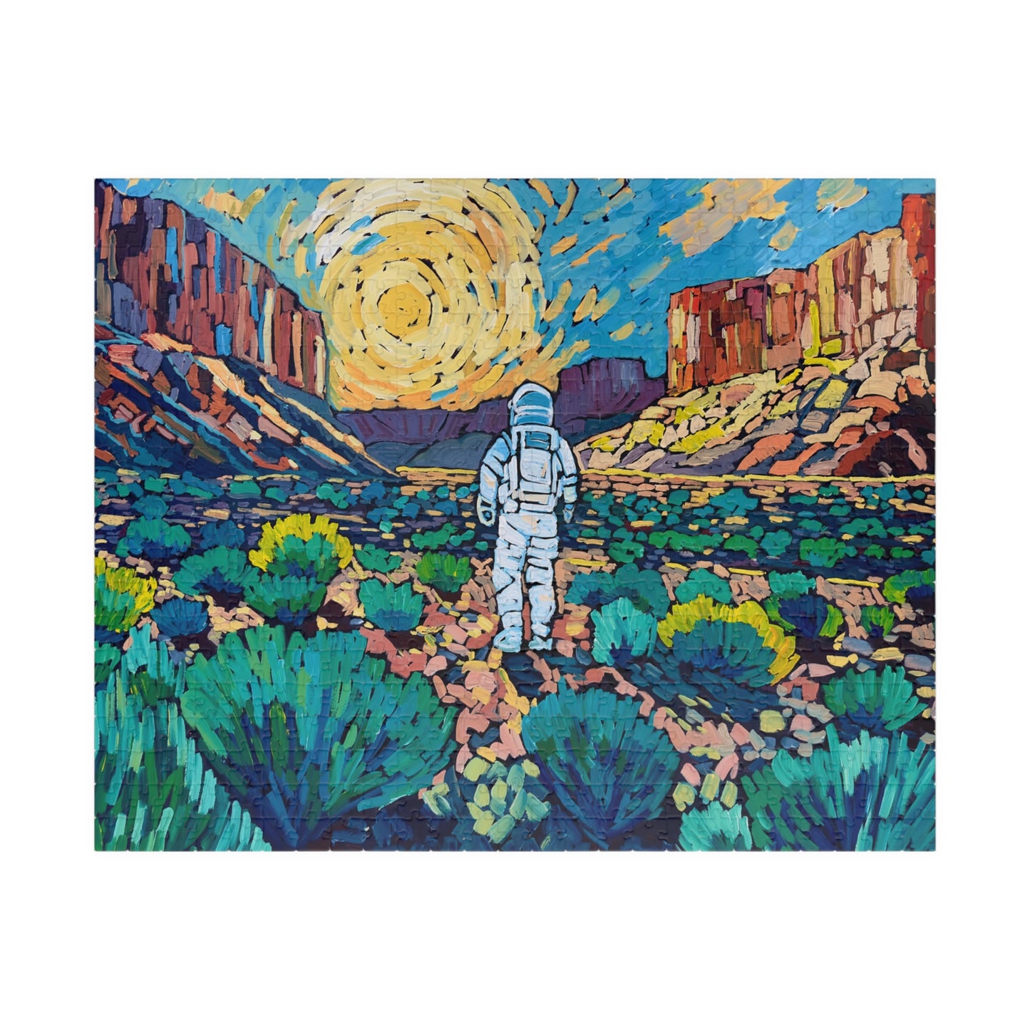 Astronaut Alice Explores the American West Puzzle (252, 500, 1014-piece)