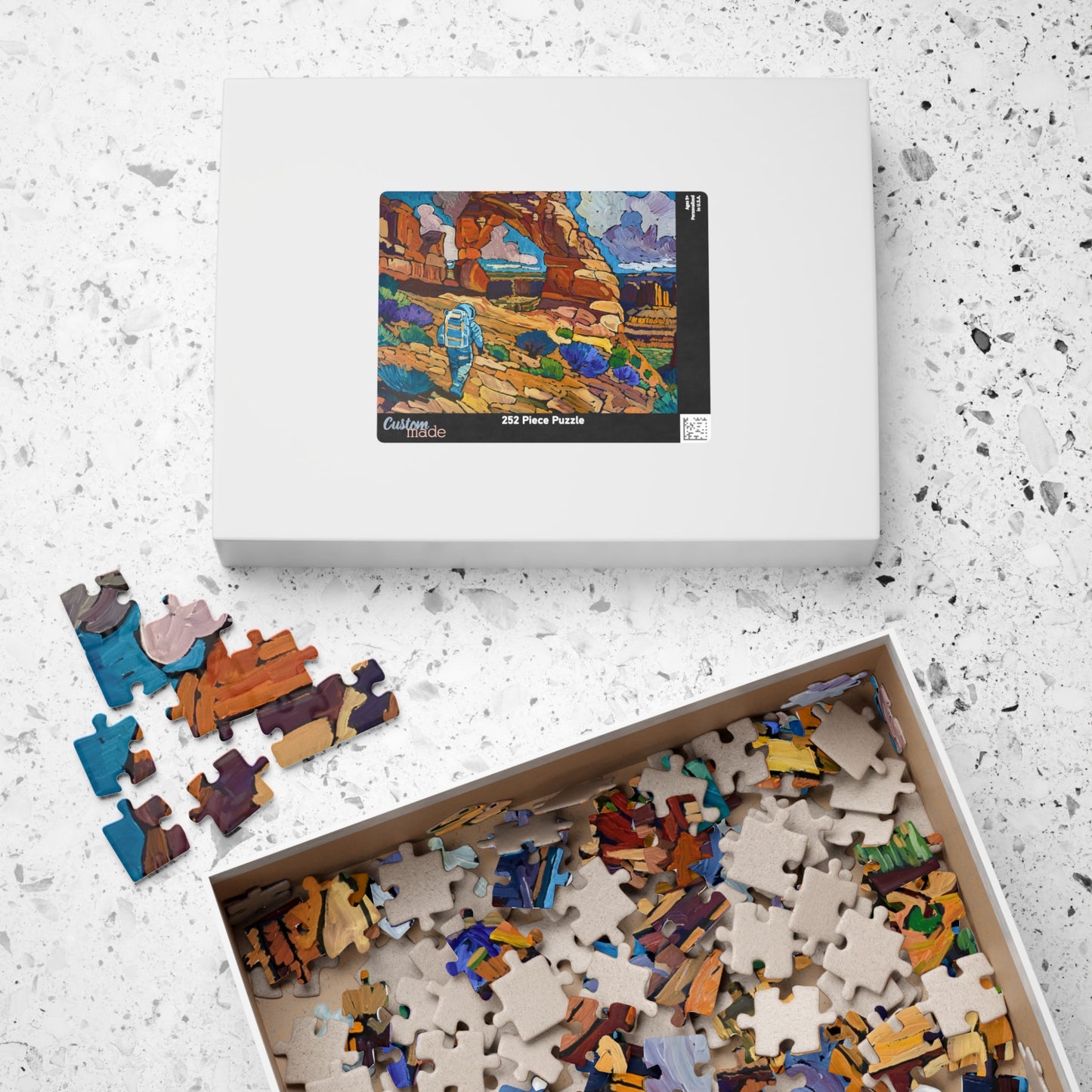 Astronaut Alice Explores Arches Puzzle (252, 500, 1014-piece)