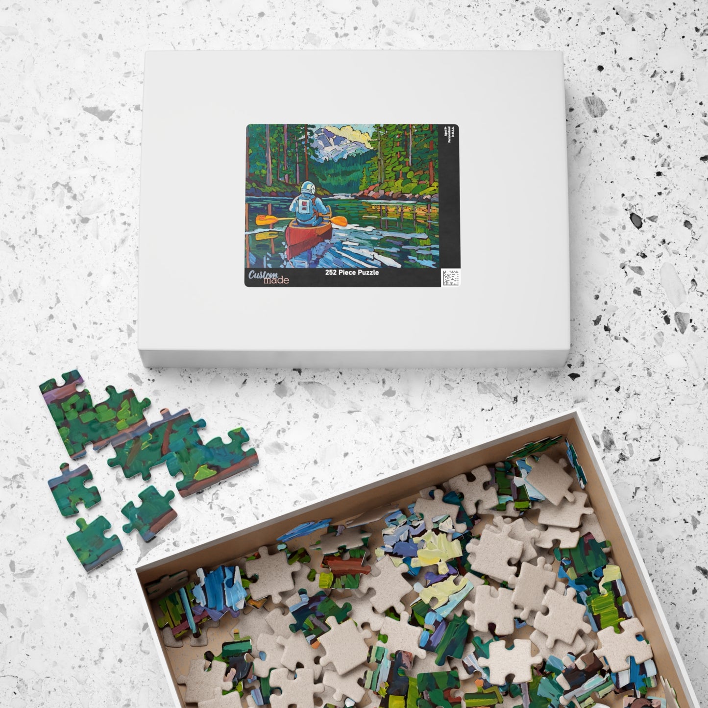 Astronaut Alice Explores Olympic Puzzle (252, 520, 1014-piece)
