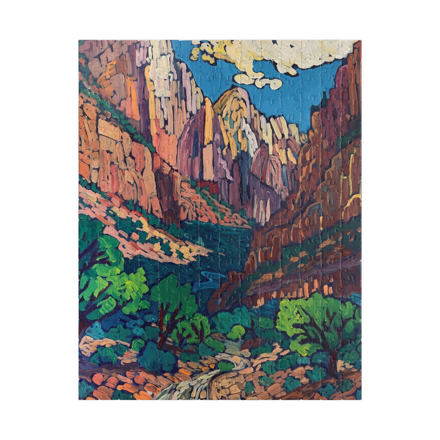 Zion National Park Puzzle (252, 520, 1014-piece)