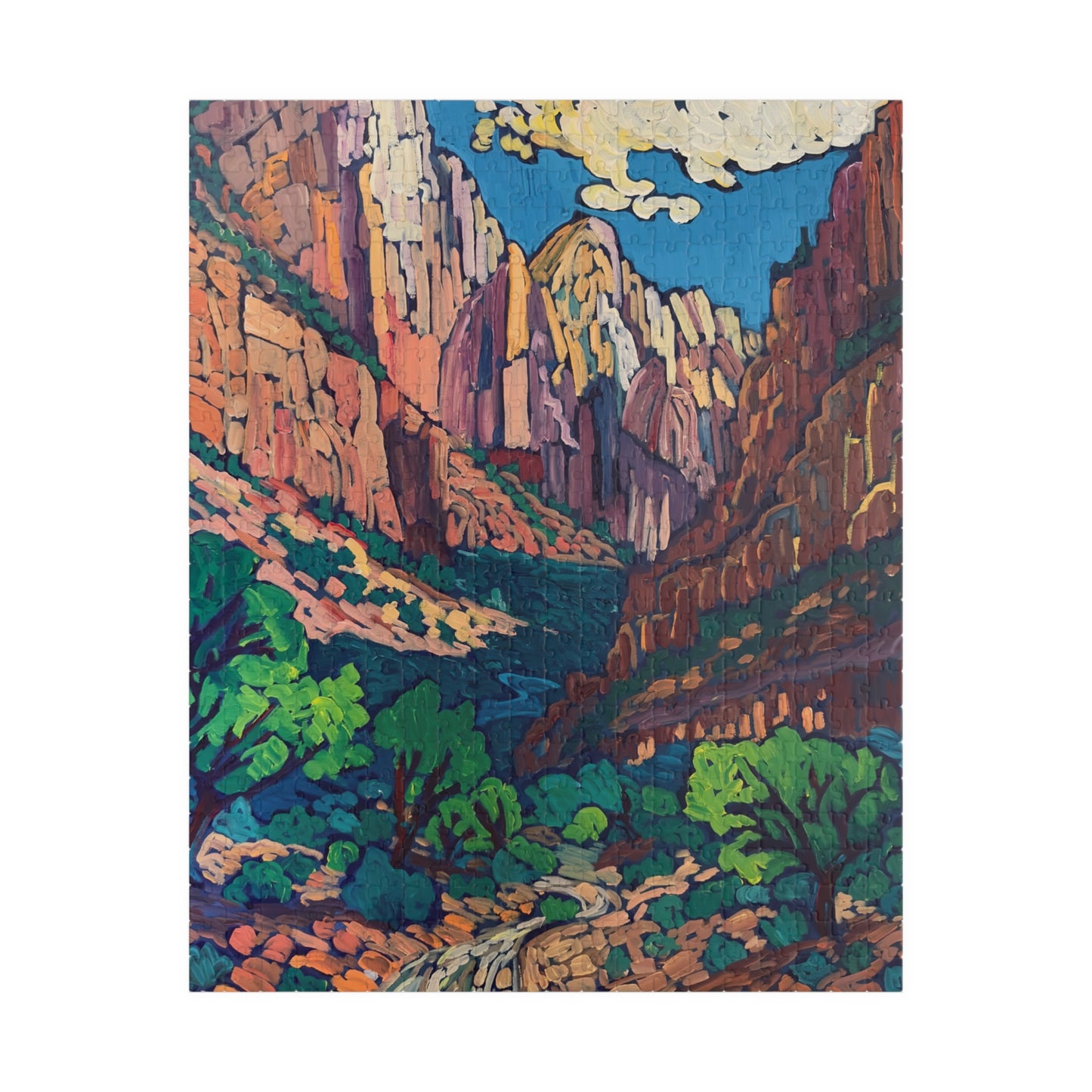 Zion National Park Puzzle (252, 520, 1014-piece)