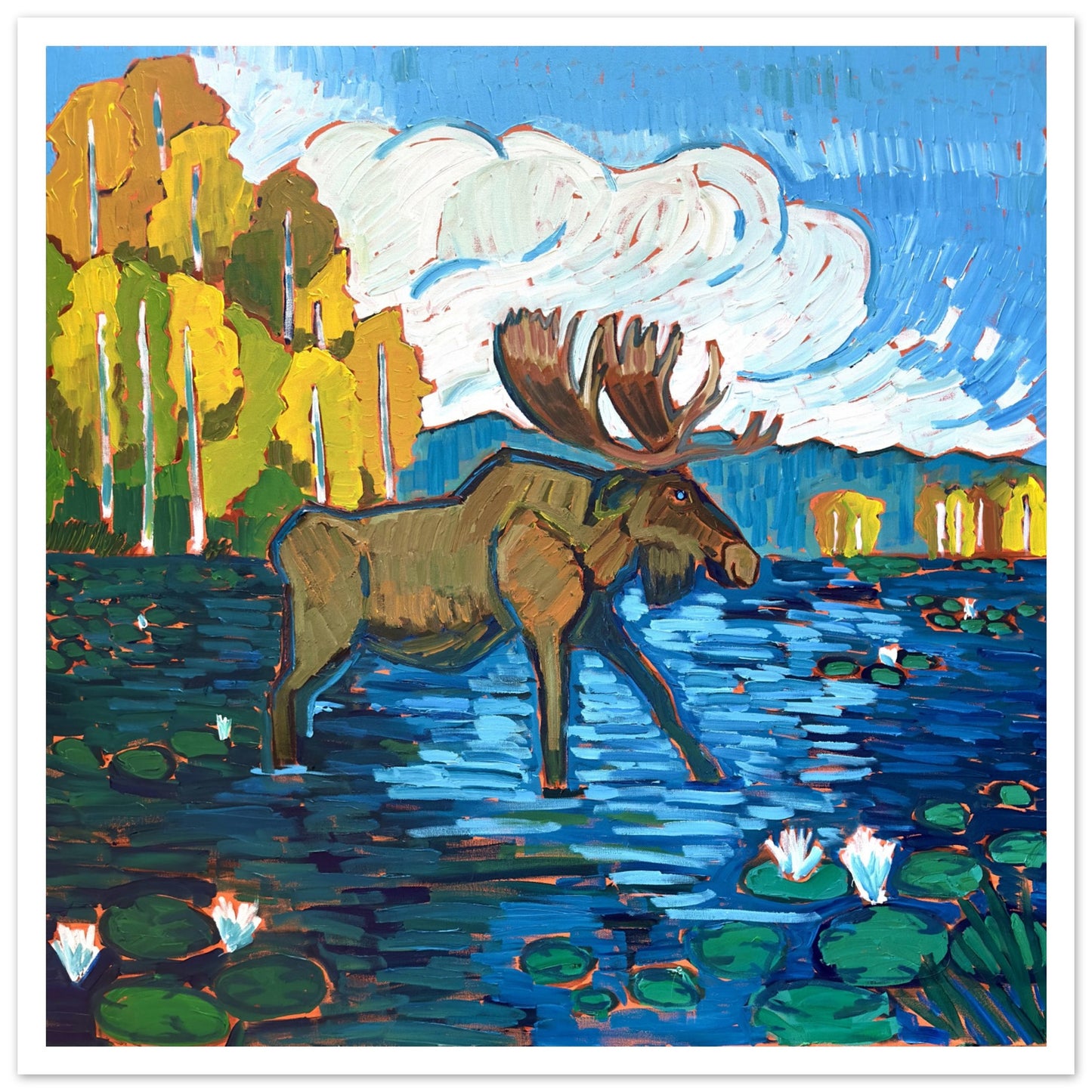 Lake Wanderer Print