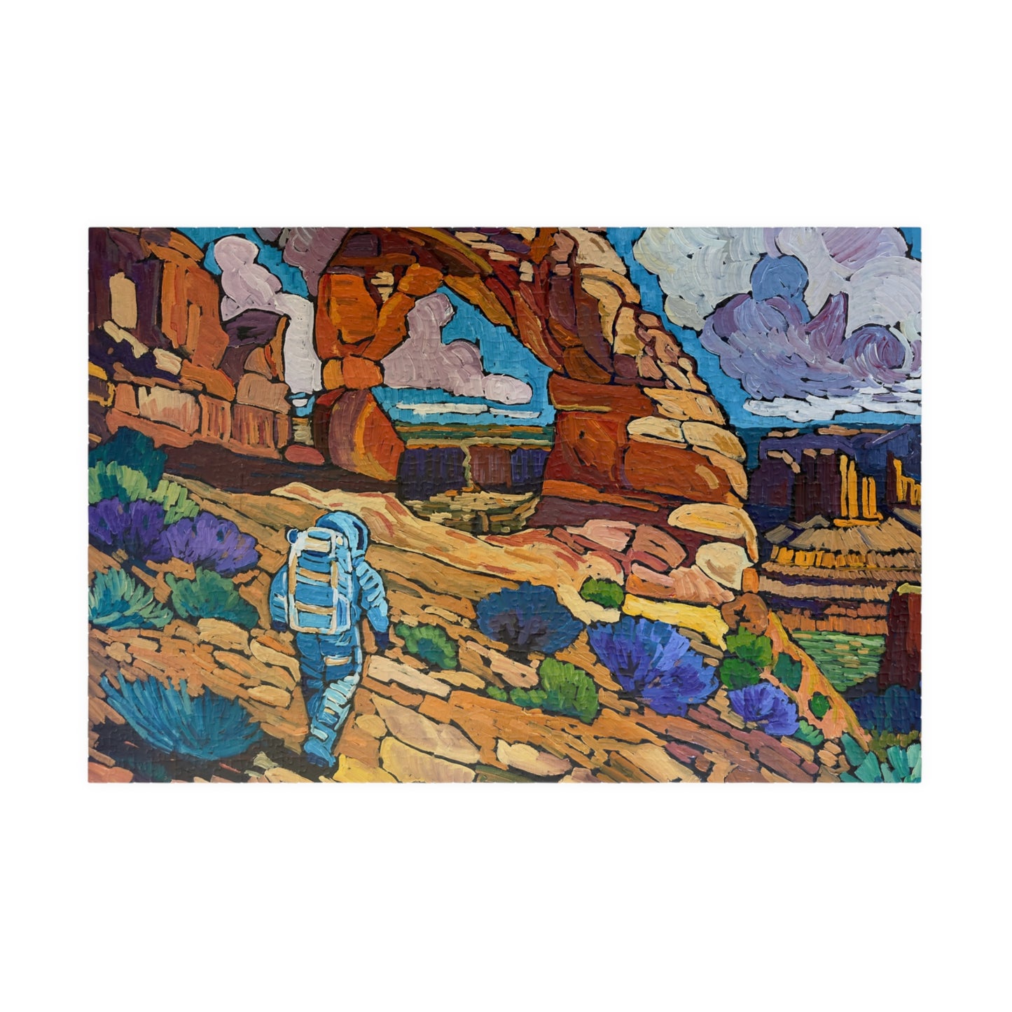 Astronaut Alice Explores Arches Puzzle (252, 500, 1014-piece)