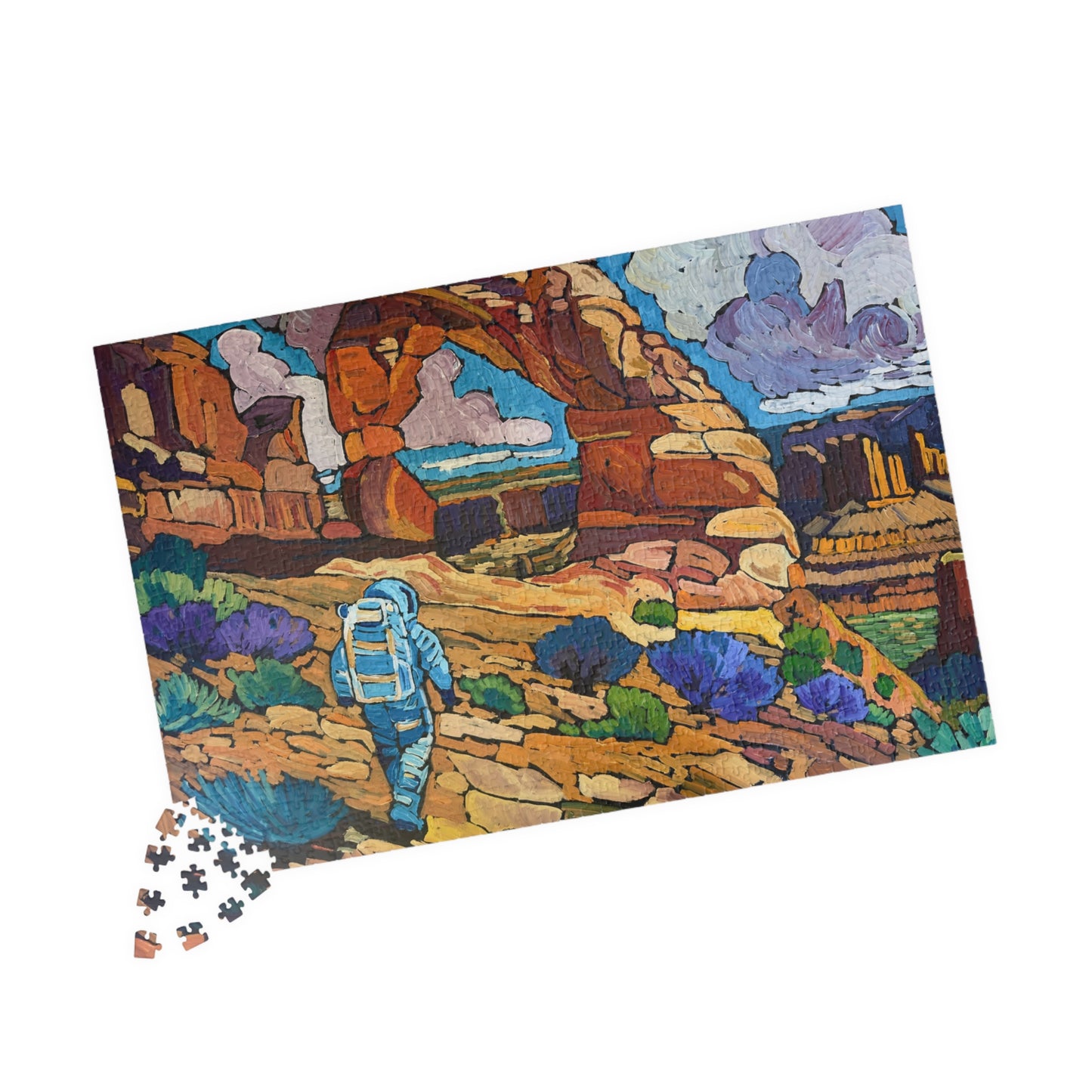 Astronaut Alice Explores Arches Puzzle (252, 500, 1014-piece)