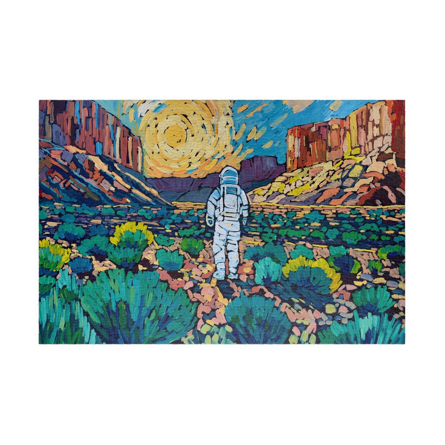 Astronaut Alice Explores the American West Puzzle (252, 500, 1014-piece)