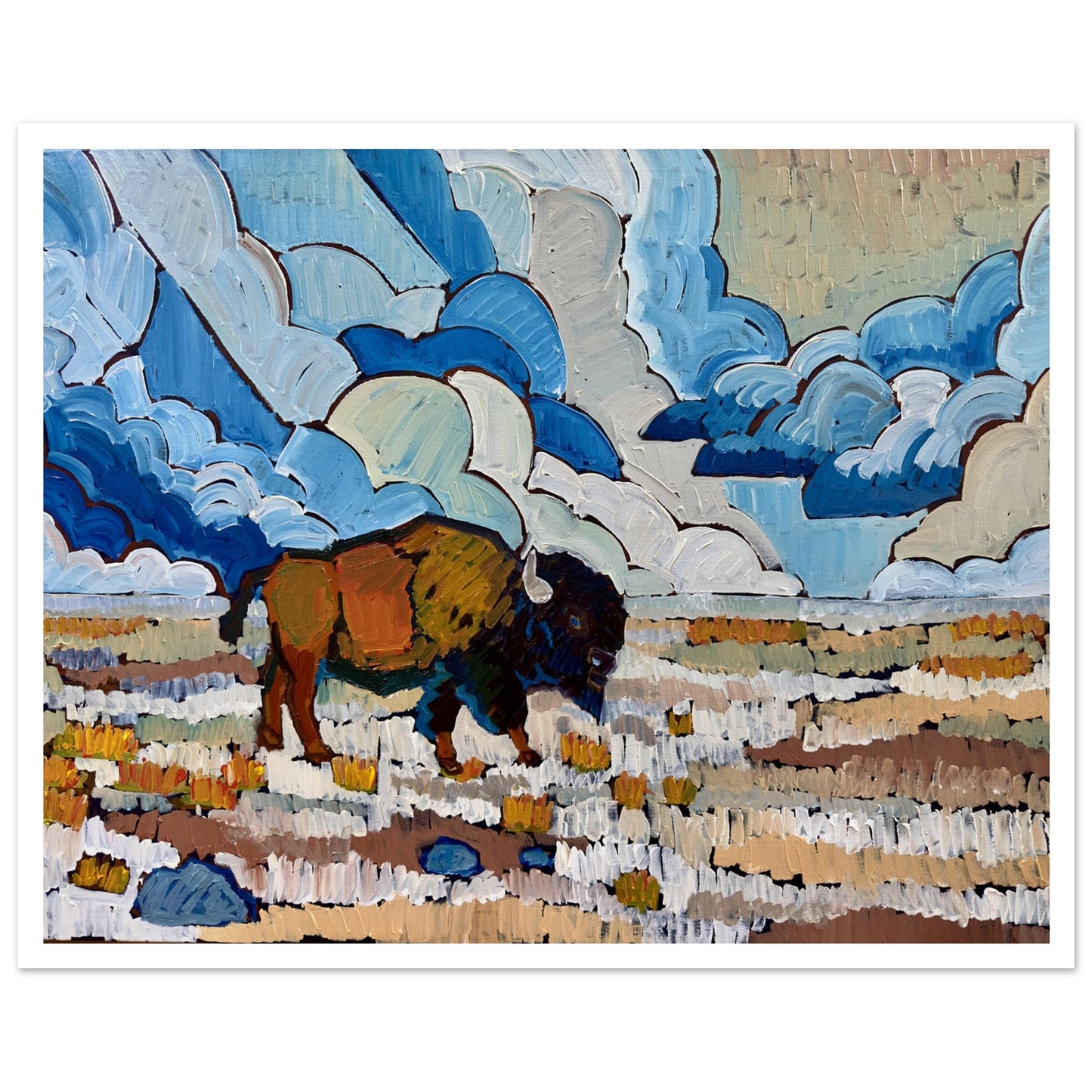 Dust and Thunder Print