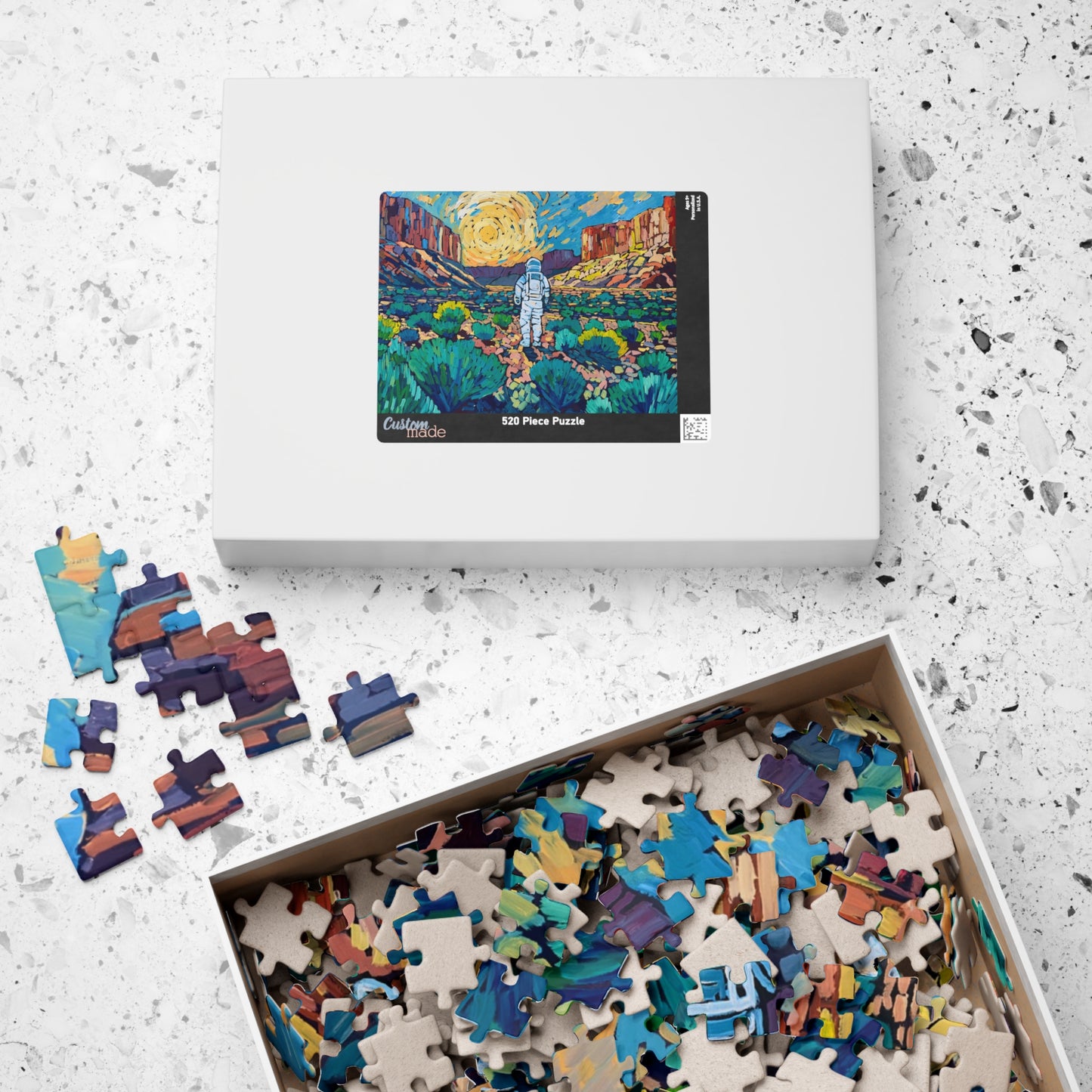 Astronaut Alice Explores the American West Puzzle (252, 500, 1014-piece)