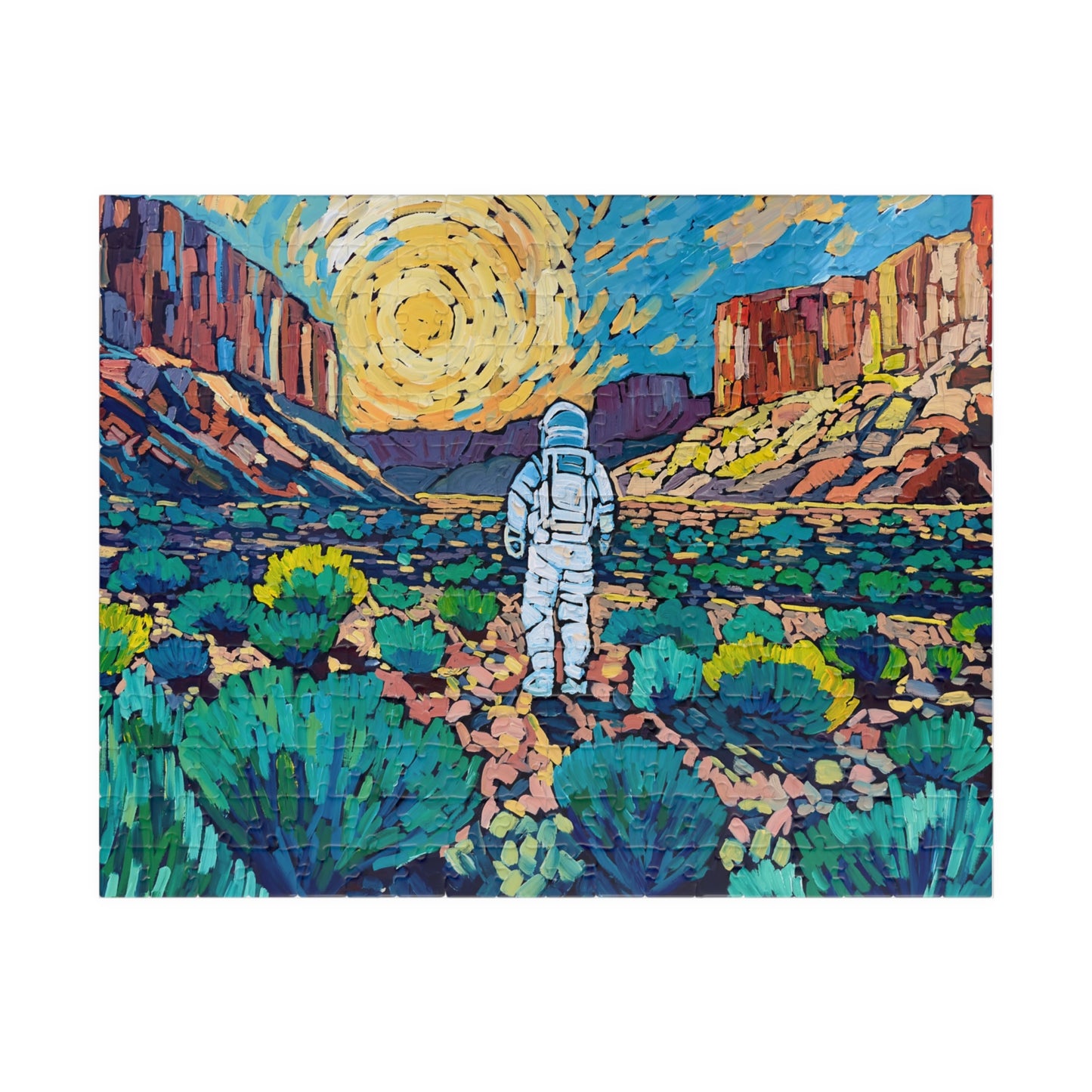 Astronaut Alice Explores the American West Puzzle (252, 500, 1014-piece)