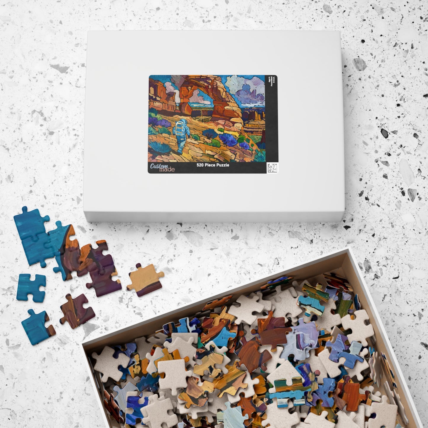 Astronaut Alice Explores Arches Puzzle (252, 500, 1014-piece)