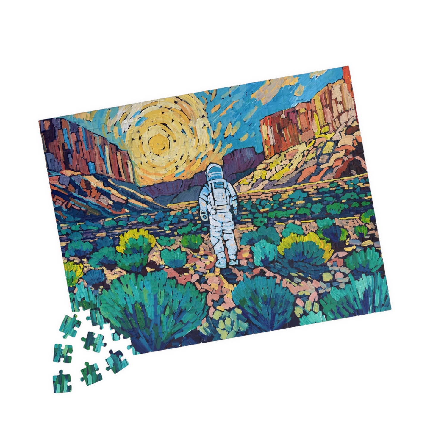 Astronaut Alice Explores the American West Puzzle (252, 500, 1014-piece)