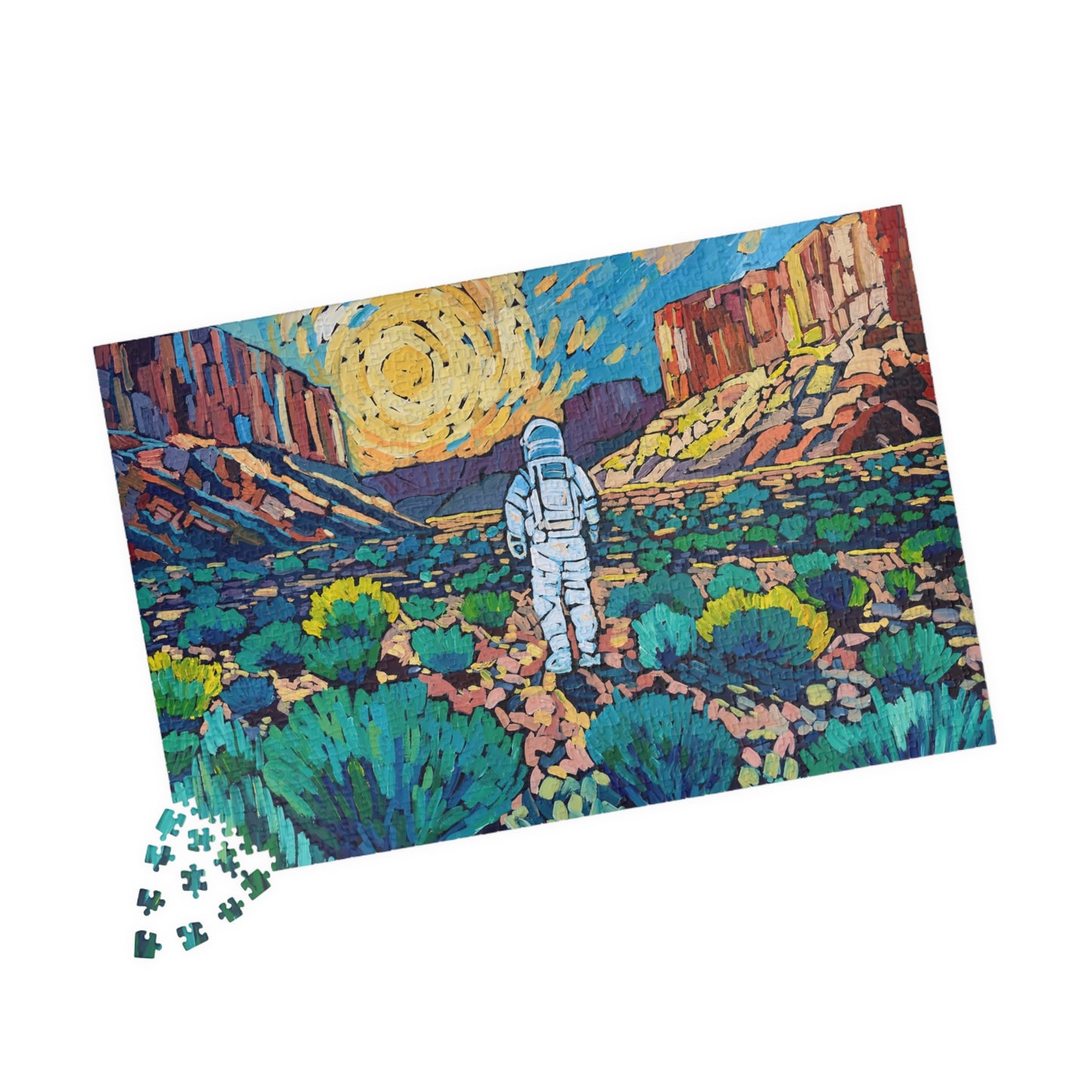 Astronaut Alice Explores the American West Puzzle (252, 500, 1014-piece)