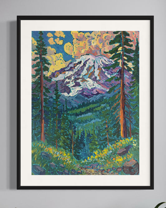 Mount Rainier National Park Prints