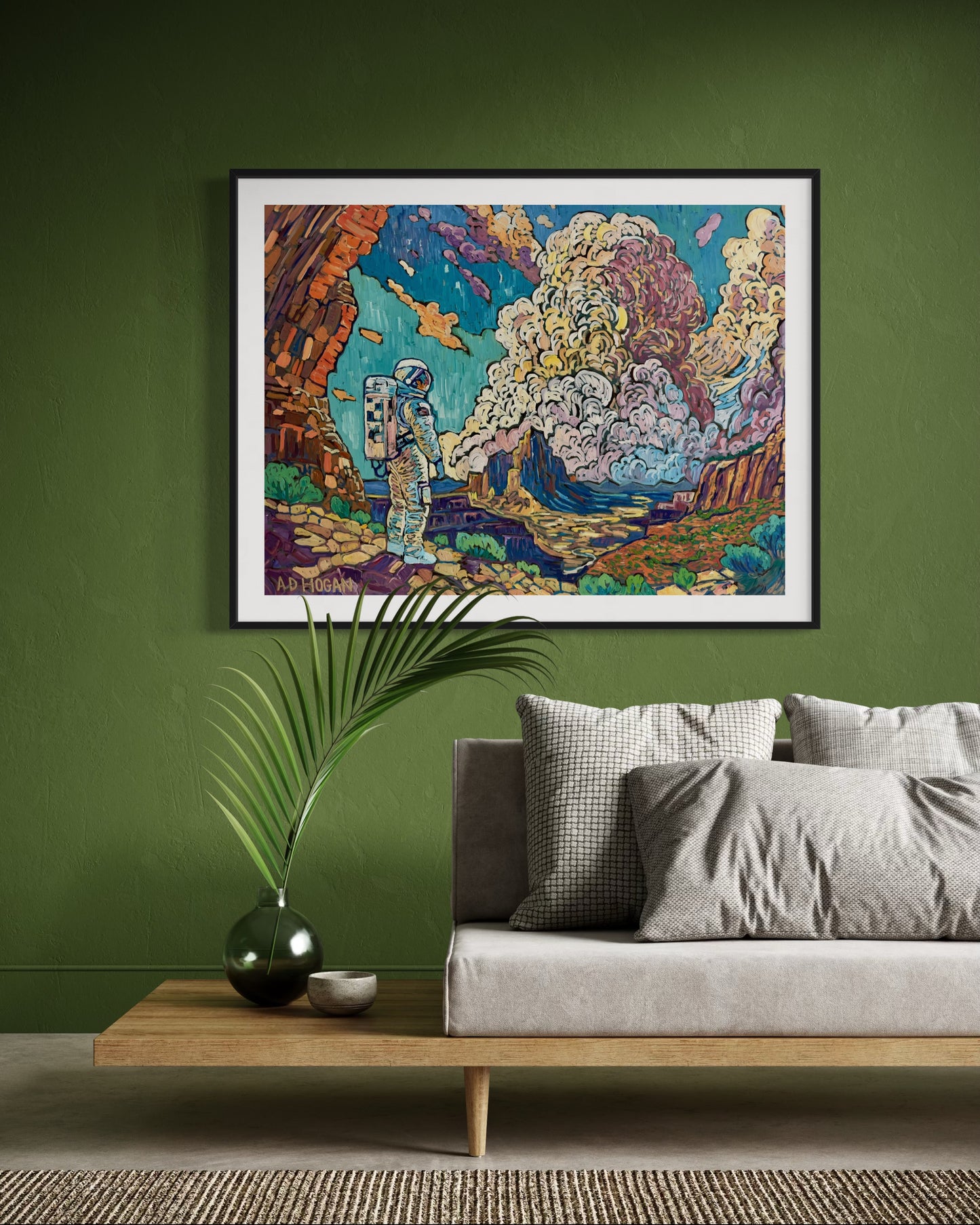 Where the Sky Stands Tall Print
