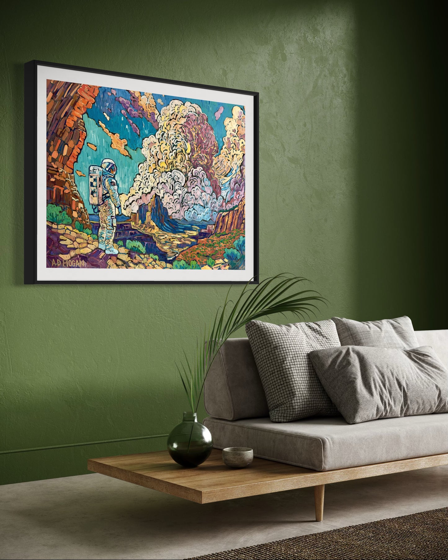 Where the Sky Stands Tall Print
