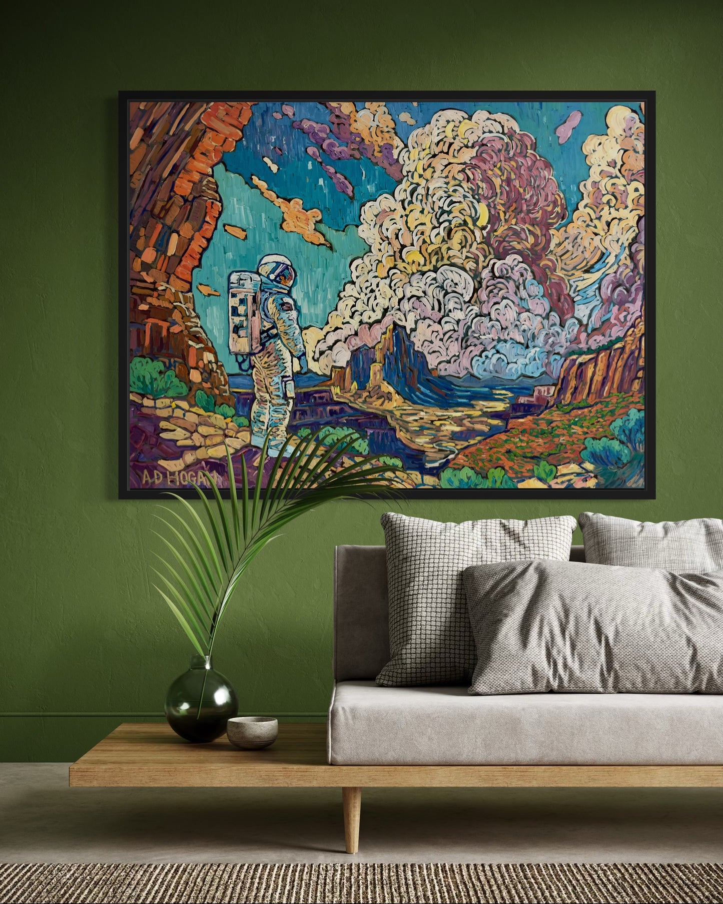 Where the Sky Stands Tall Print