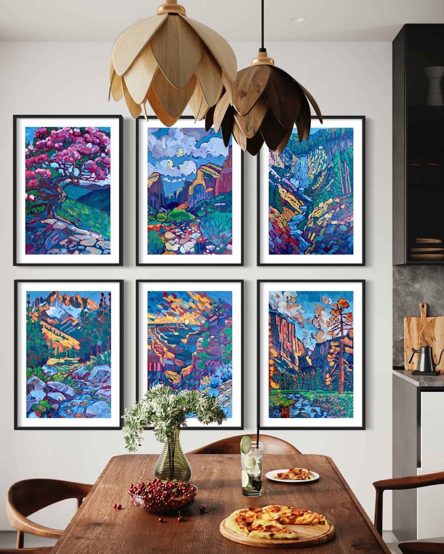 America's Most Visited National Parks Print Collection