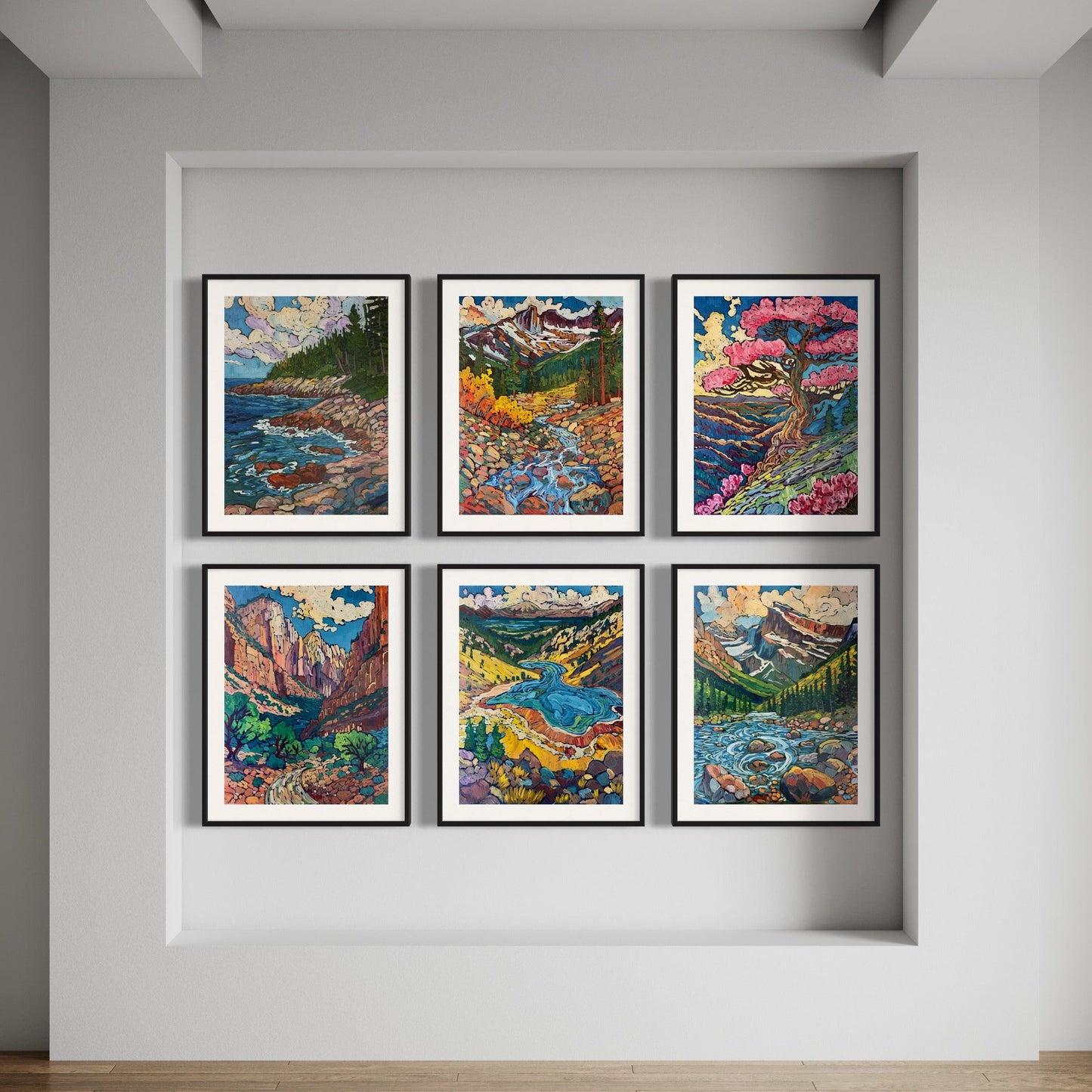 Get a New National Park Print Every Month