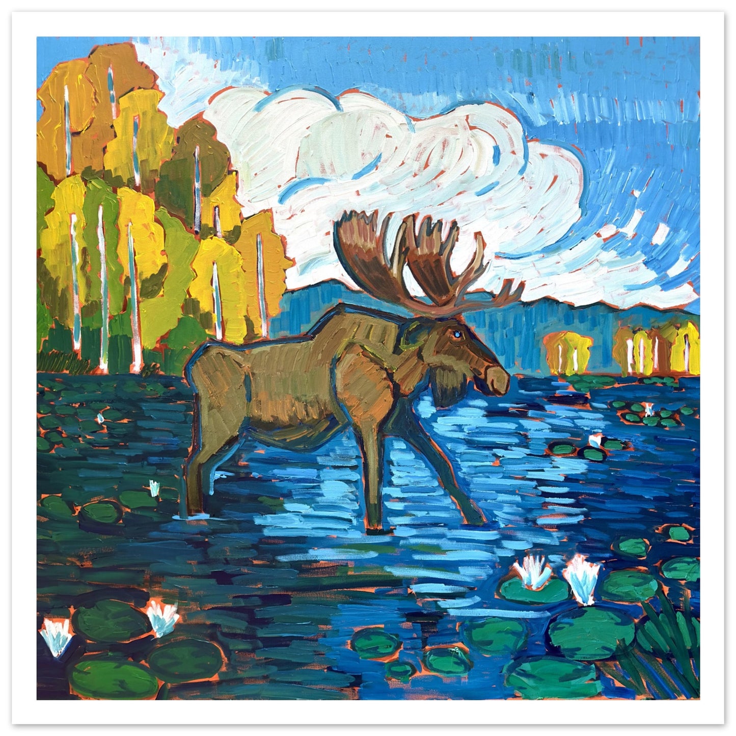 Lake Wanderer Print