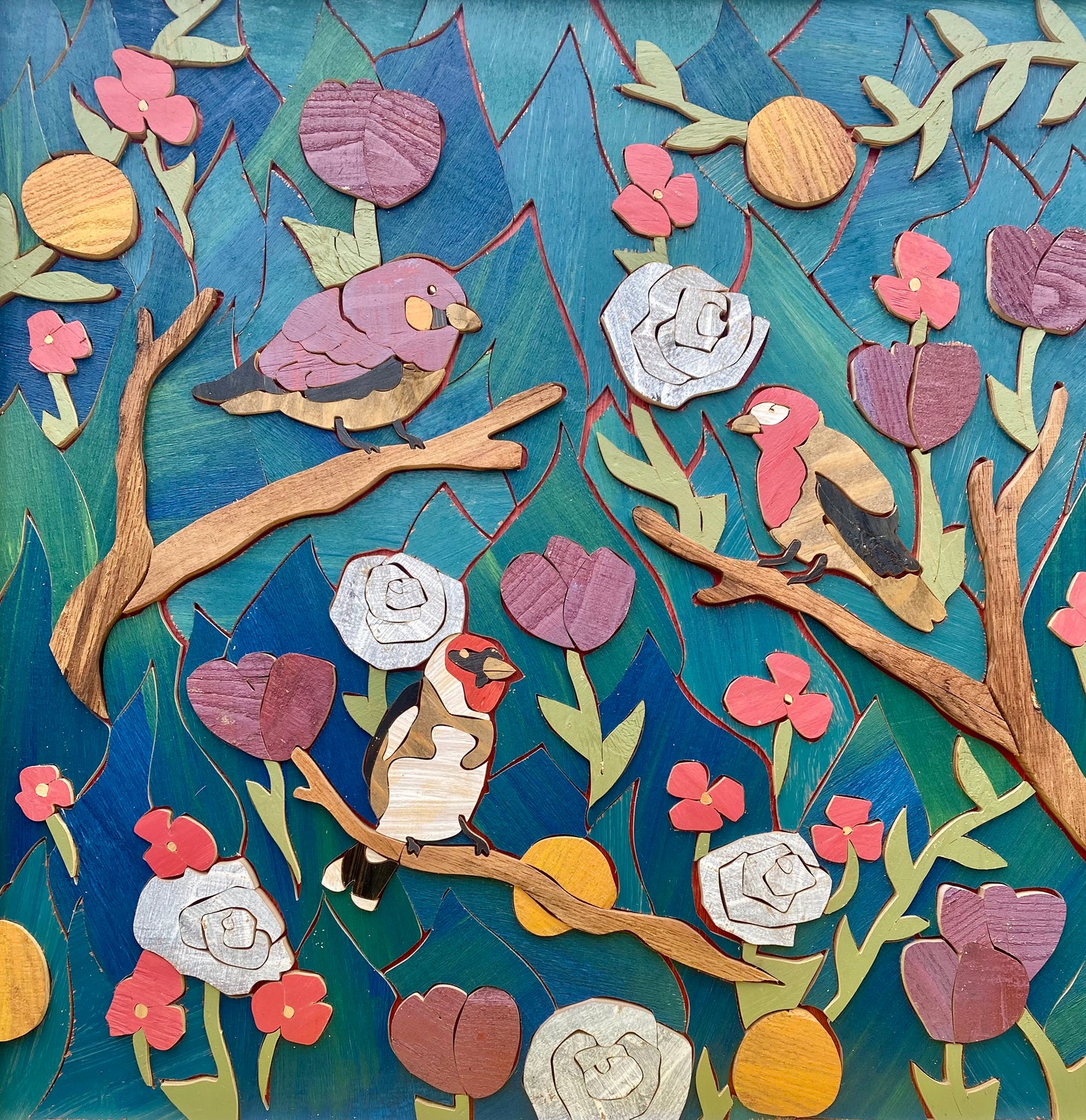 Birds in the Bushes