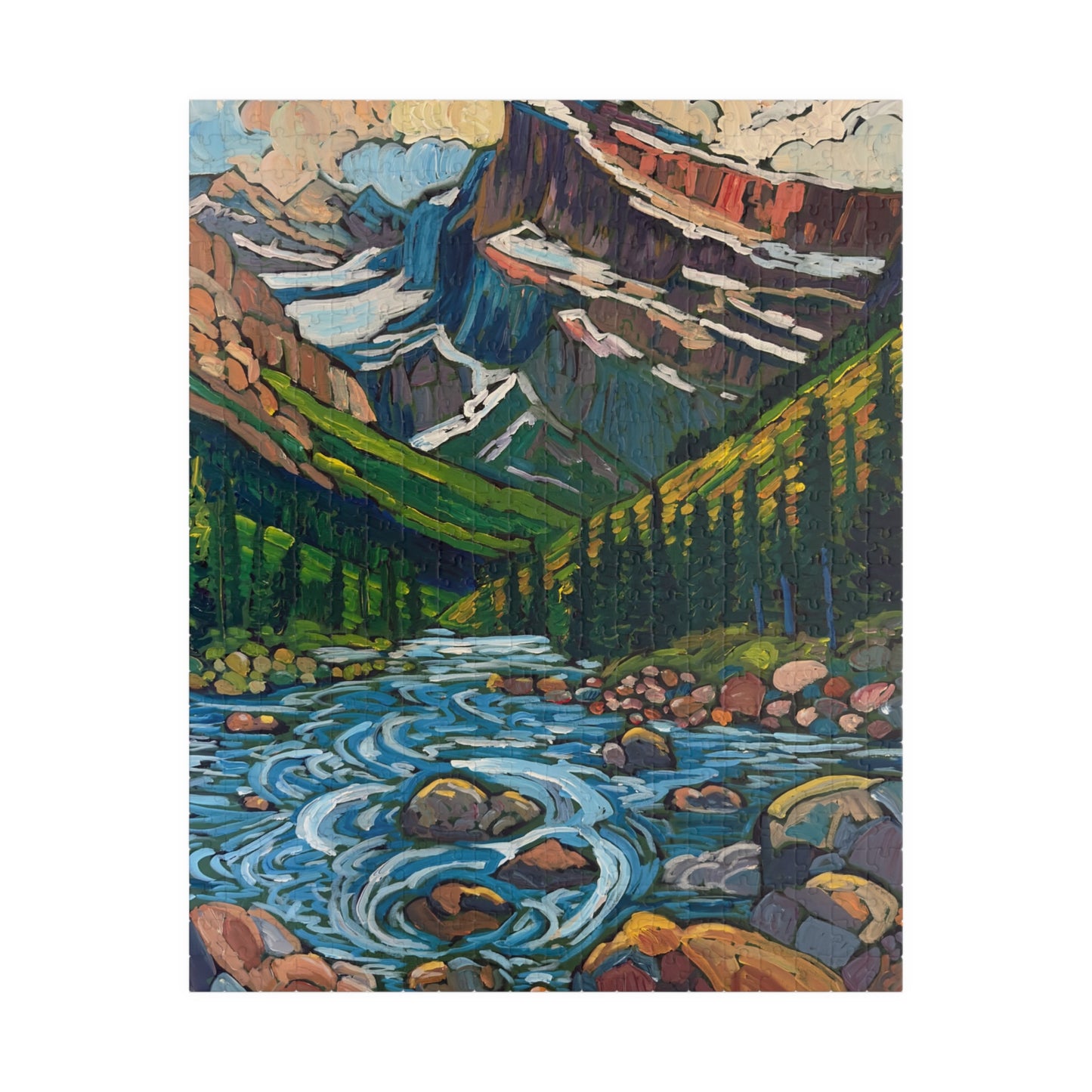 Glacier National Park Puzzle (252, 520, 1014-piece)