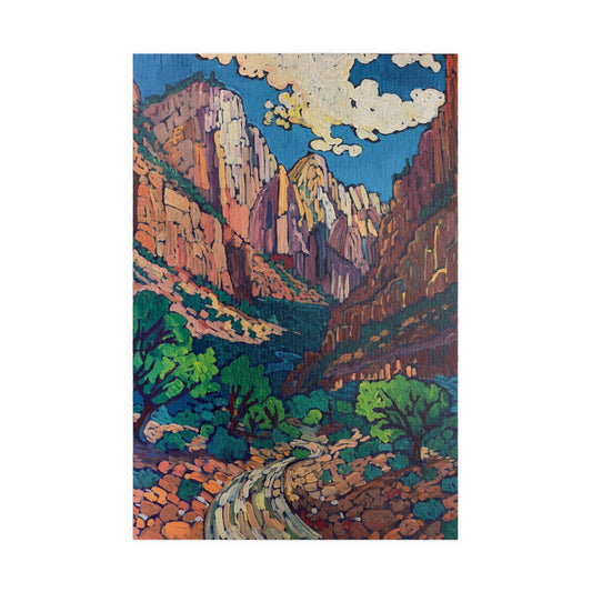 Zion National Park Puzzle (252, 520, 1014-piece)