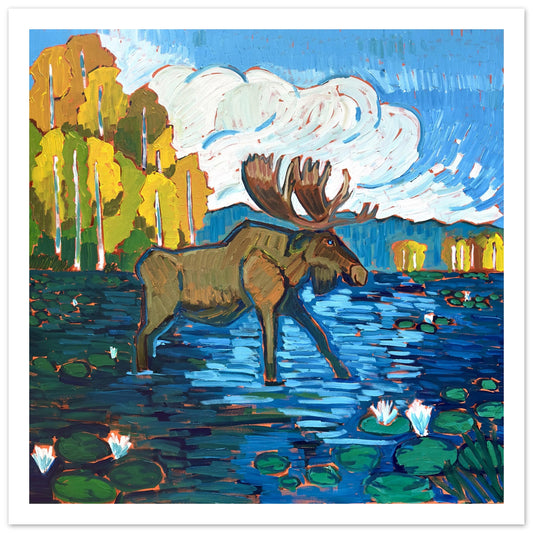 Lake Wanderer Print