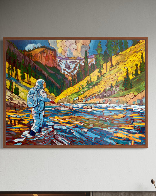 Astronaut Alice explores Yellowstone