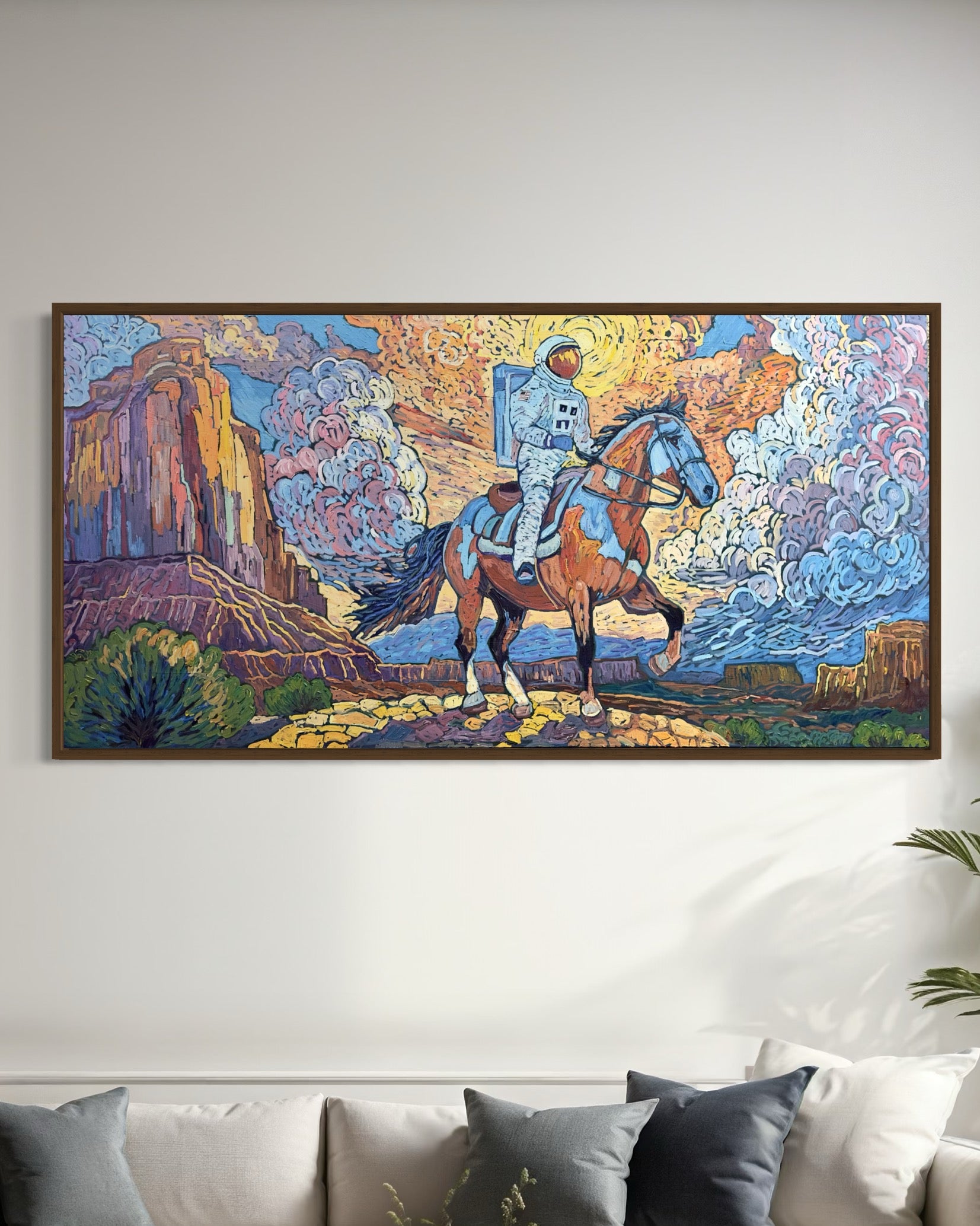 Red Rock Rider Original Paintings – A.D. Hogan