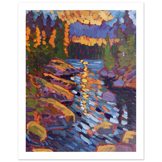 Sunset Waters Print