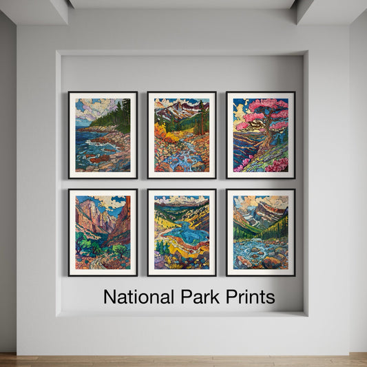 National Park Bundle (6 Prints)