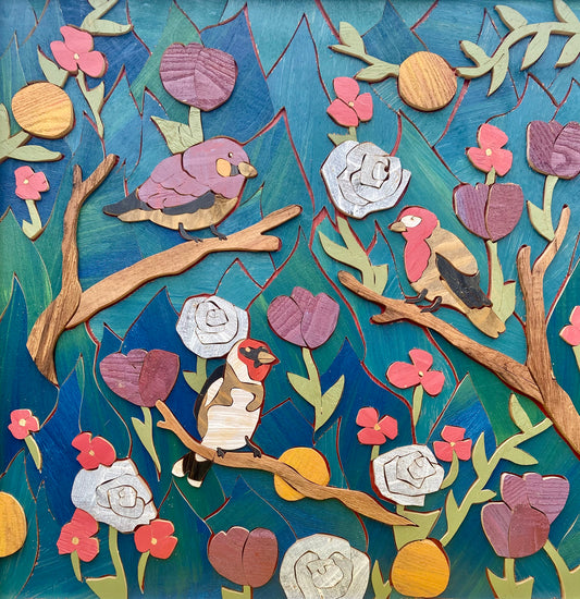 Birds in the Bushes