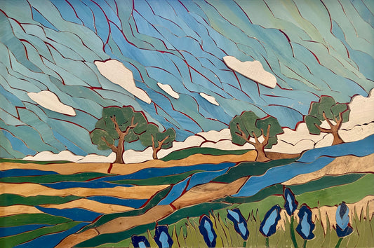 Blue Flora Hills